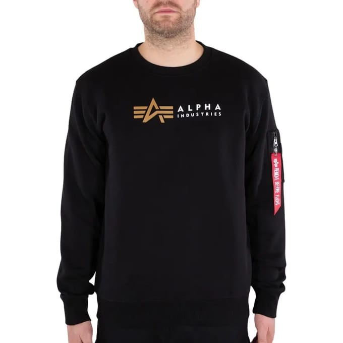 Sweat Alpha Industries Label