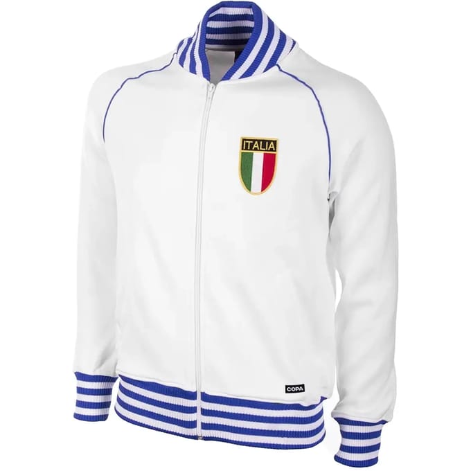 COPA - Italië 1982 Retro Voetbaljack - Mannen - Wit - M