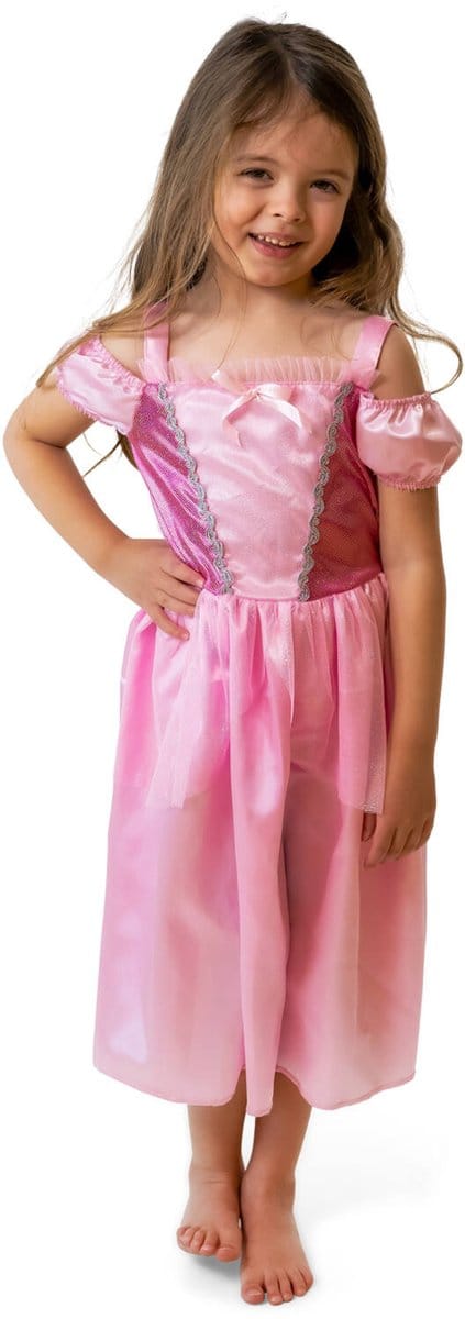 Jurk Pink Princess Meisjes - 3-5 jaar / 98-110cm