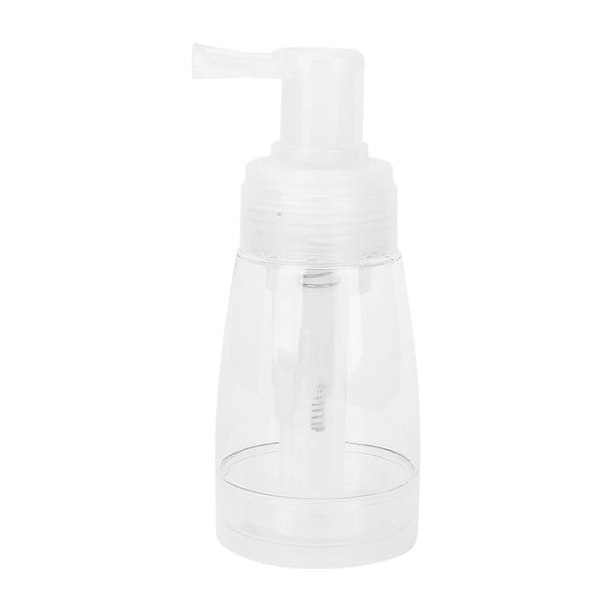 Haarpoeder Sprayfles Transparant Leeg Navulbare Sprayfles Haarstyling Tool 180ml white
