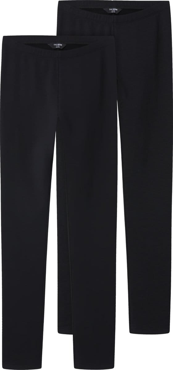 NAME IT - TKFSAX 2P SWT LEGGING BRU NOOS - Meisjes - Leggings