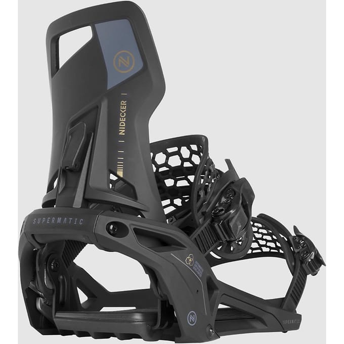 Nidecker Supermatic Snowboardbindingen Zwart S