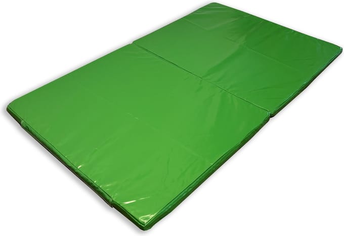 Valmat voor springkussen - Groen - 2 meter - Dubbel - Gecertificeerd