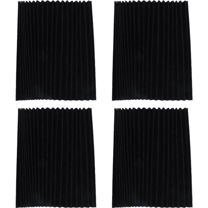 4 stuks Koelkast Deodorant Luchtfilter met Koolstoftechnologie Vervanging Geschikt voor Electrolux Koelkast black