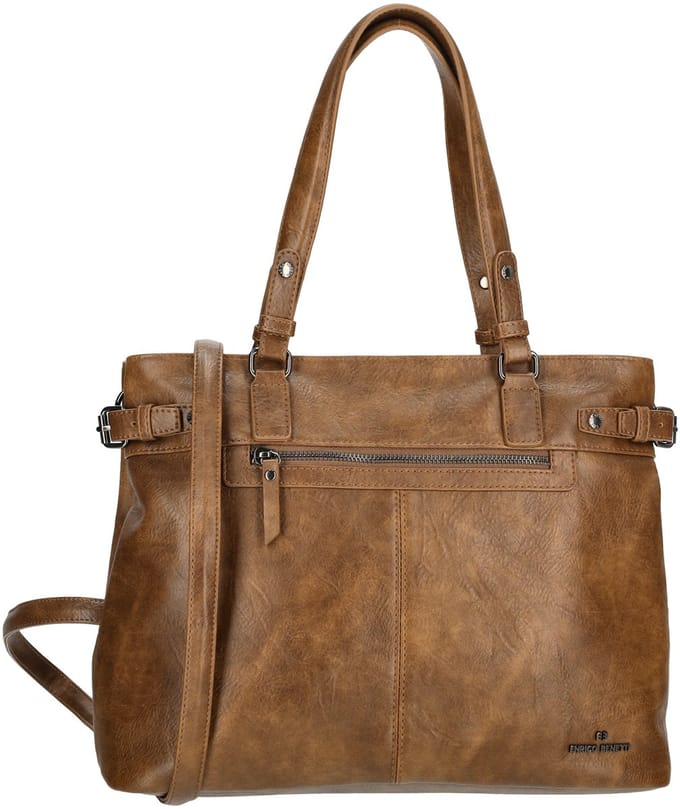 Enrico Benetti Julia Handtas Schoudertas - 65036 - Cognac