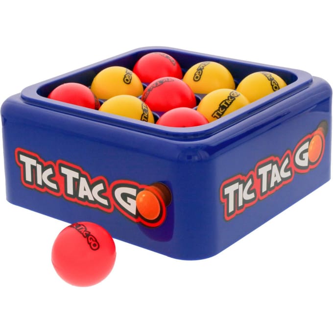 Goliath Tic Tac Go - Competitief - Interactief - Behendigheidsspel - 3 op een rij - Nederlandstalig denkspel - Vanaf 6 jaar