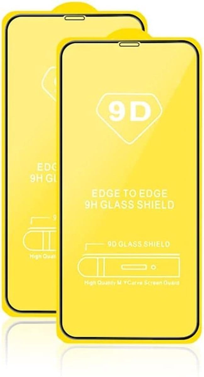 DrPhone FCG 9D Glazen Screenprotector- Geschikt voor iPhone 12/12 Pro 6.1 Inch – Volledige bescherming