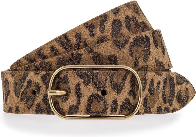 Vanzetti Riem Leer - Dames - 75 cm - taupe-dark brown