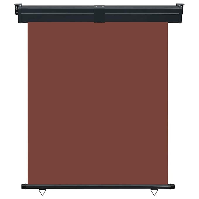 vidaXL - Balkonscherm - 145x250 - cm - bruin