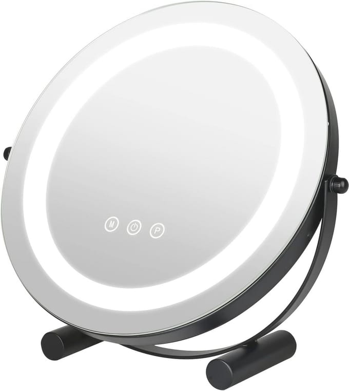 Dimbare Make-Up Spiegel met LED Verlichting - 50 cm