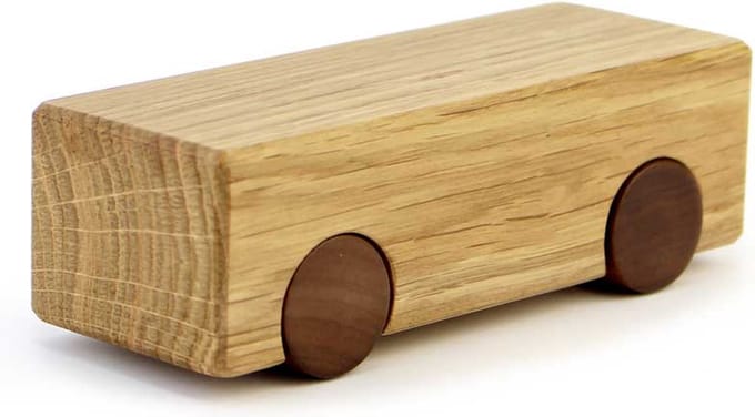 IKONIC - Solid Car - Lex Pott - houten auto - massief eiken