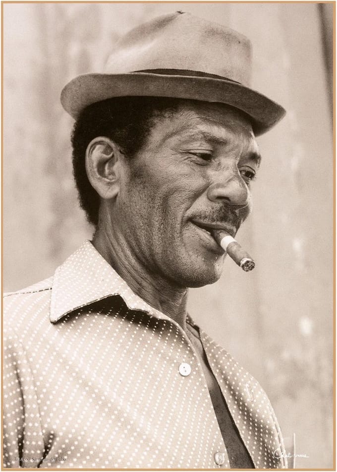 Kunstdruk Christophe Chat-Verre - Tabaco - Santiago de Cuba 30x40cm