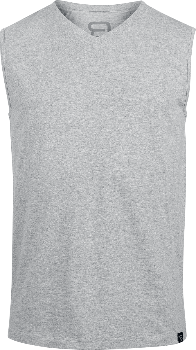 R.E.D. by EMP Tanktop - Set van 2 shirts - S tot L - voor Mannen - zwart-grijs