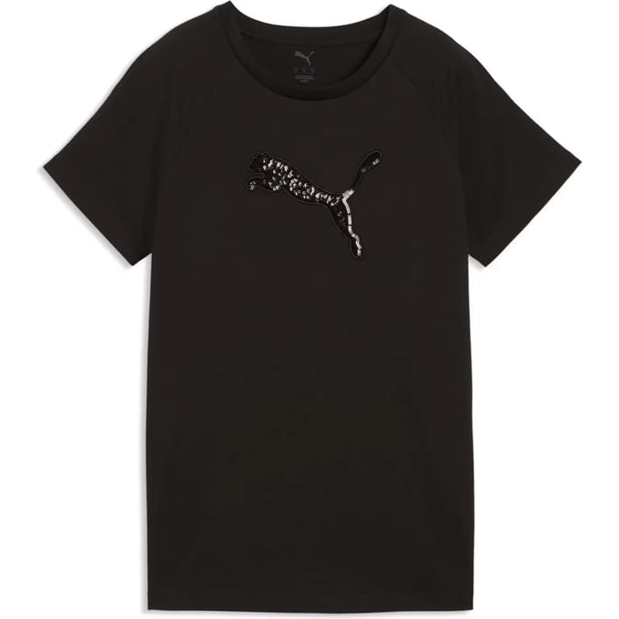 Geborduurd dames-T-shirt Puma Cat Graphic