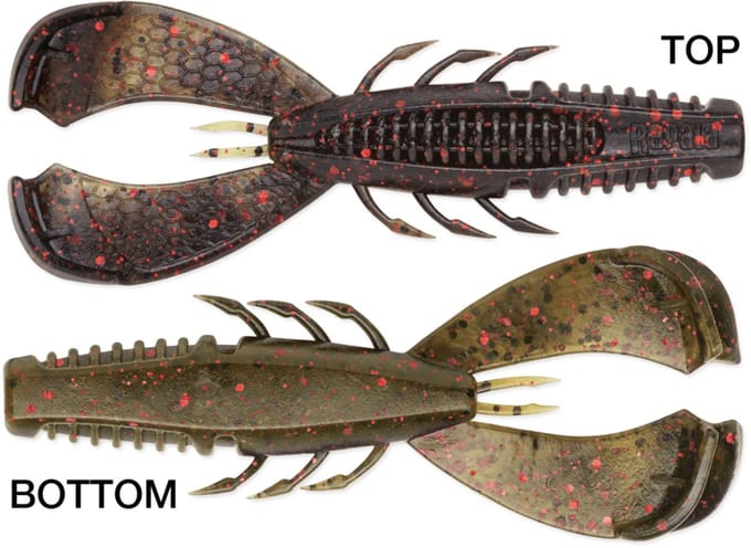 Rapala CrushCity Cleanup Craw Black Blue Flake 9cm Black Blue Flake