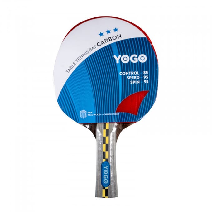 Yogo Tafeltennisbatje Carbon