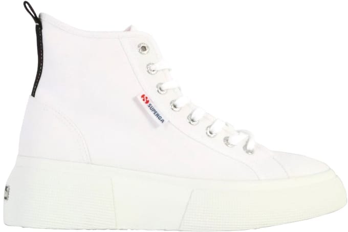 Bubble Mid hoge sneakers met veters