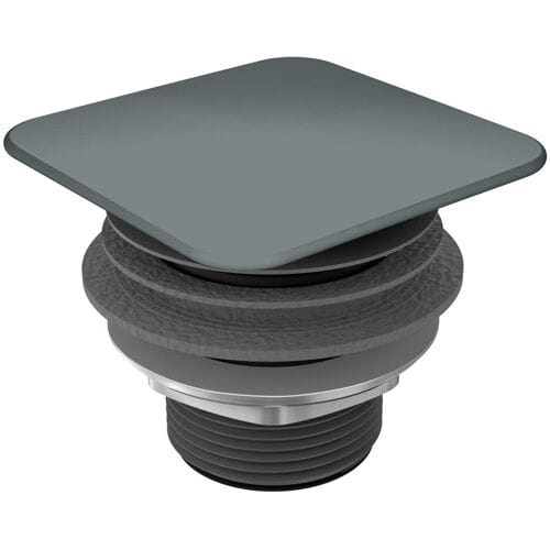 Kaldewei permanent drain valve, square lid 9059000001
