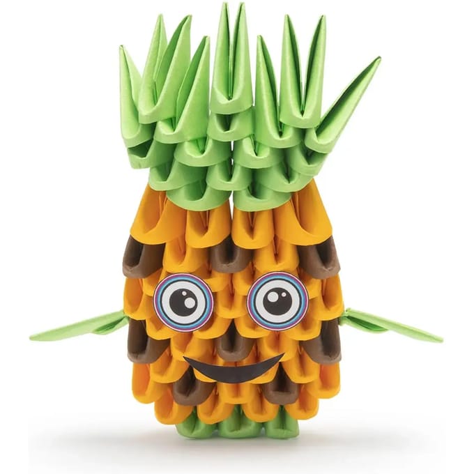 3D Model Origami Ananas- Papier
