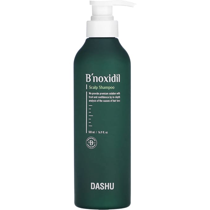 Dashu, B'noxidil, Scalp Shampoo, 500 ml (16.9 fl oz) black