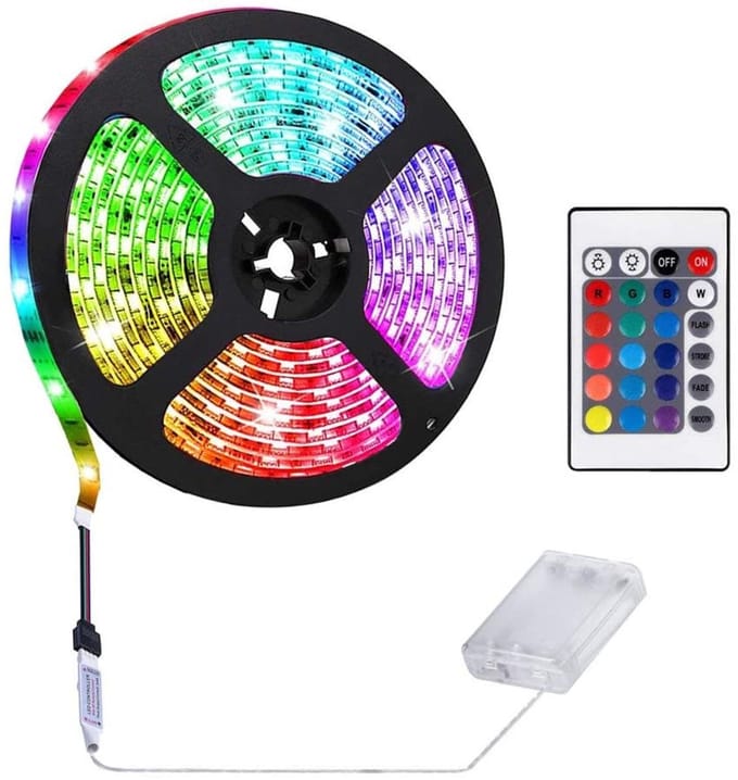 Lichtstrip met afstandsbediening LED RGB 2 m IP65