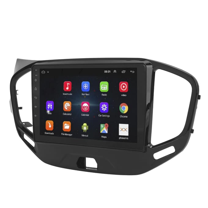 Lecteur multimédia GPS Navigateur Bluetooth Écran 9 pouces pour Android 10 Remplacement pour LADA Vesta 2015 2020(2+32G ) black