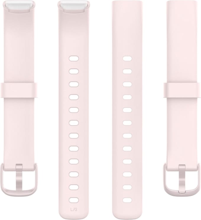 Siliconen bandje - geschikt voor Fitbit Luxe - maat M/L - kaki