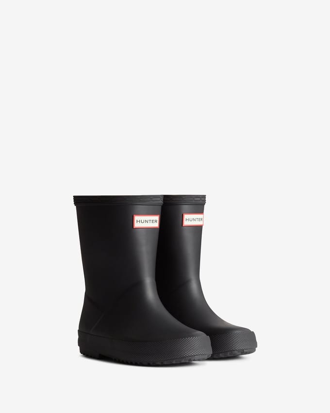 Hunter First Boot Unisex Regenlaarzen - Zwart