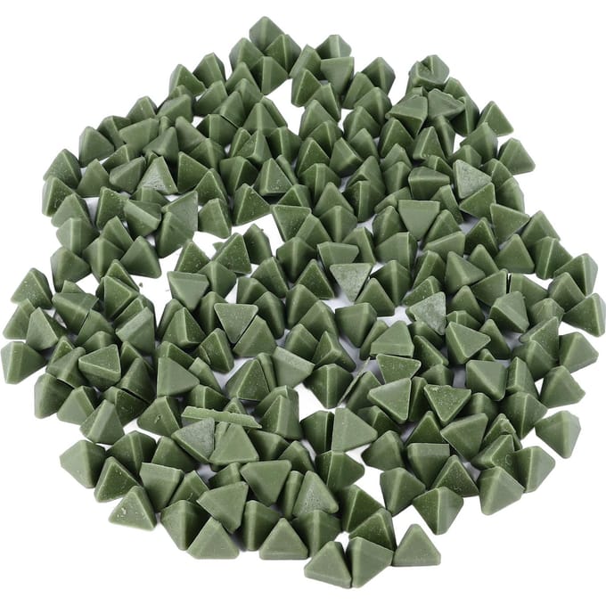 Driehoekige Hars Schuurmiddel Efficiënt Hars Tumbling Medium voor Vibratie Polijsten Sieraden Polijsten 15mm 17.6oz black