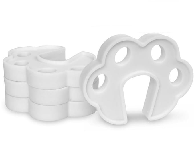 Deurstopper - 4 stuks - Deurklem - Siliconen - Kinderbeveiliging Deurstopper - Deurbescherming - Deurklink bescherming - Deurklink buffer - Deurgreep Stop - Universeel - 10×7.7cm - Wit