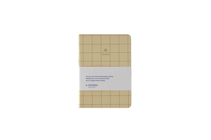 A-Journal - Notitieboek A6 - geruit - softcover