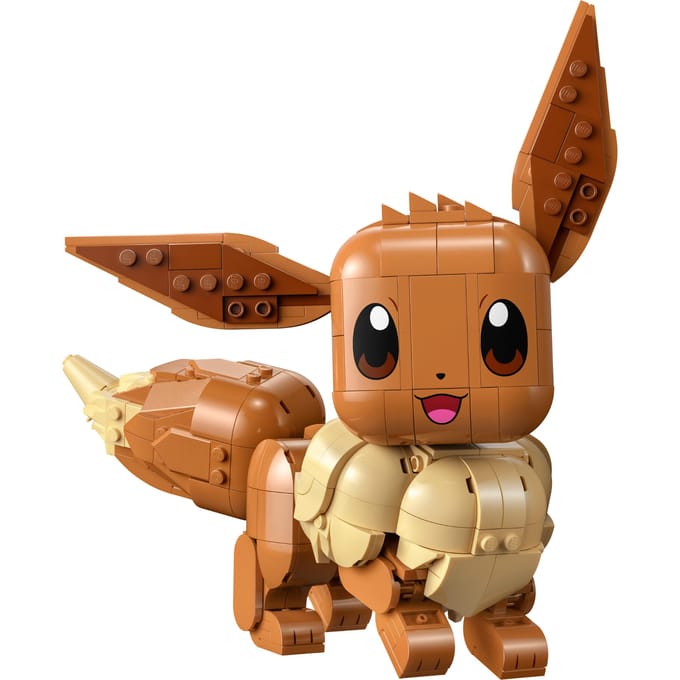 LEGO Pokémon 72151 Eevee Bouwset - Schattig en Interactief Constructiespeelgoed voor Kinderen en Fans