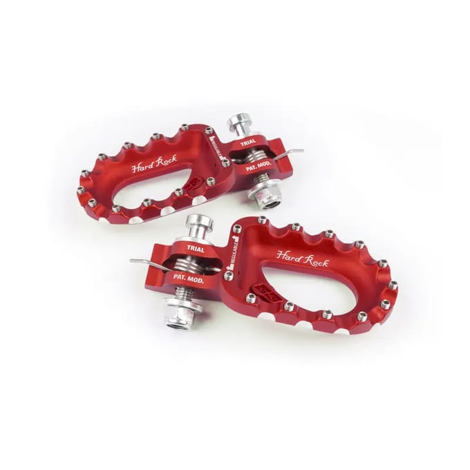Motorfiets voetensteun aluminium S3 Hard Rock Beta
