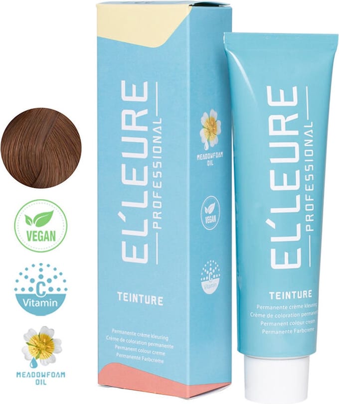 Elleure Haarverf - Teinture 6.4 donker koperblond - 100 ml