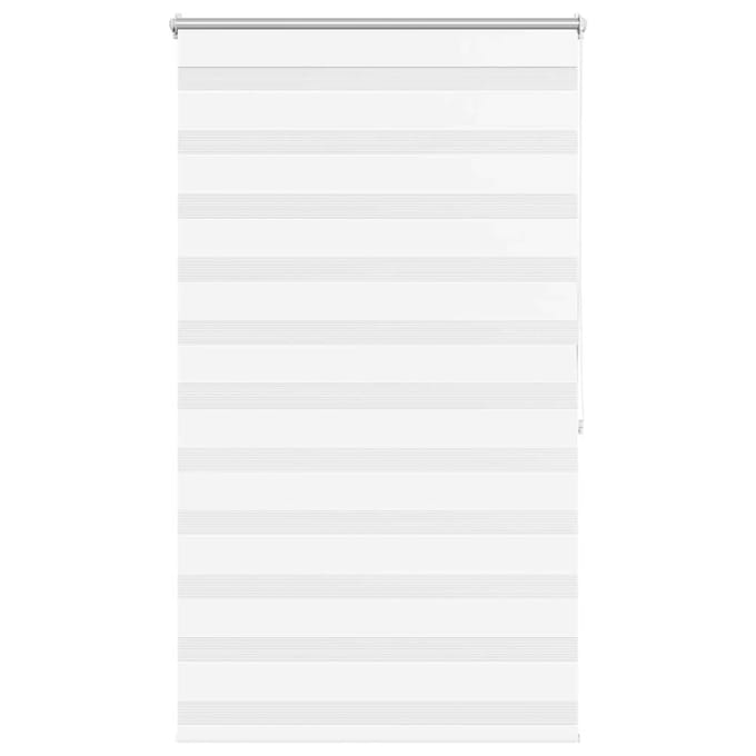vidaXL - Zebra - rolgordijn - 100,9 - x - 175 - cm - stofbreedte - 96,7 - cm - wit