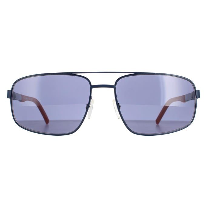 Tommy Hilfiger rechthoek heren mat blauw blauw th 1651/s