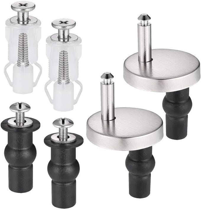 Solidchoice - Toiletzitting Bevestigingsset met 6 RVS Schroeven