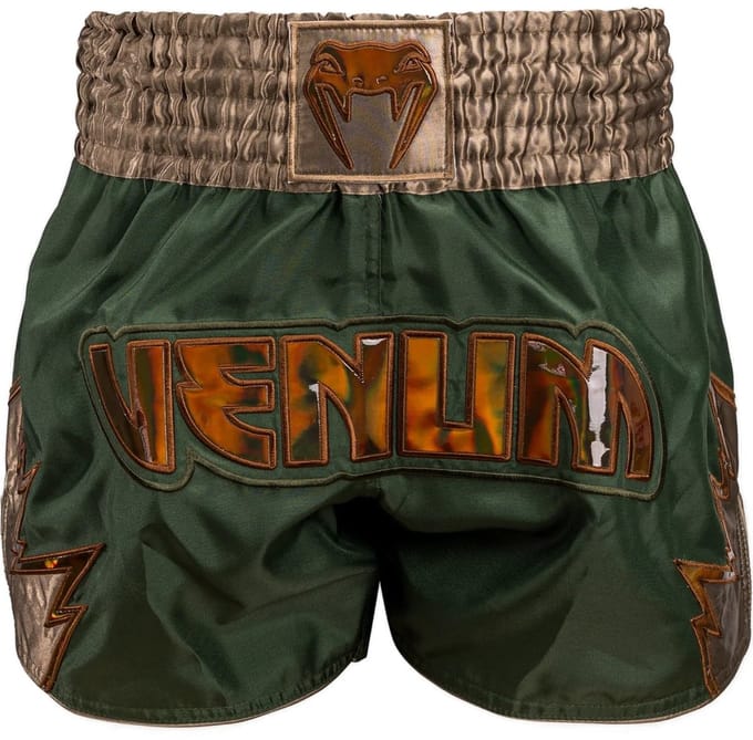 Venum Inferno Muay Thai Kickboks Shorts Khaki Brons - M