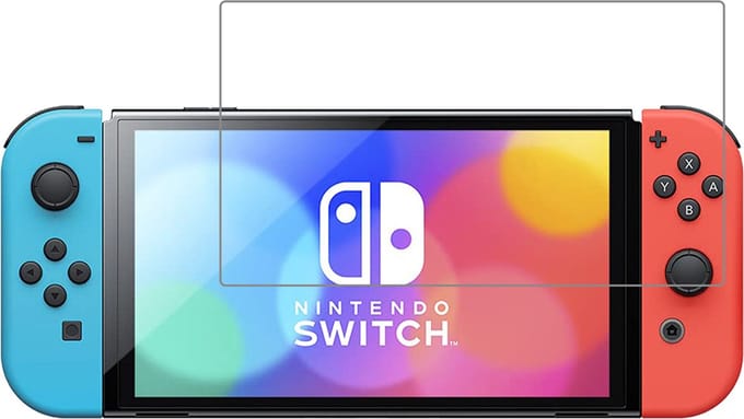 Beschermglas Geschikt voor Nintendo Switch Screenprotector Tempered Glass - Screenprotector Geschikt voor Nintendo Switch Screen Protector