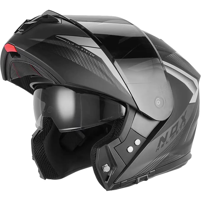 Modulaire motorhelm Nox Premium N968 Shift