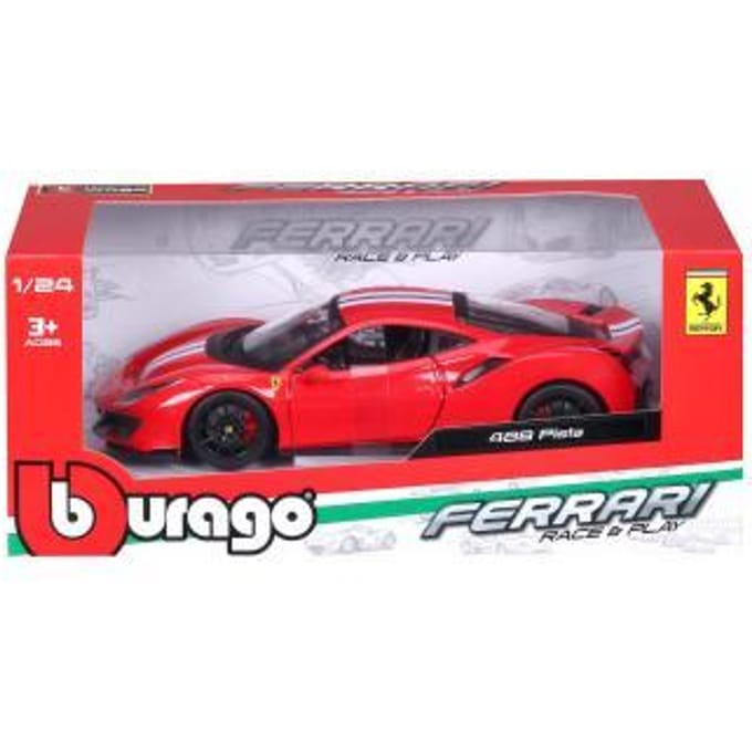 Miniatuur autospelletjes Burago Ferrari 488 Psita