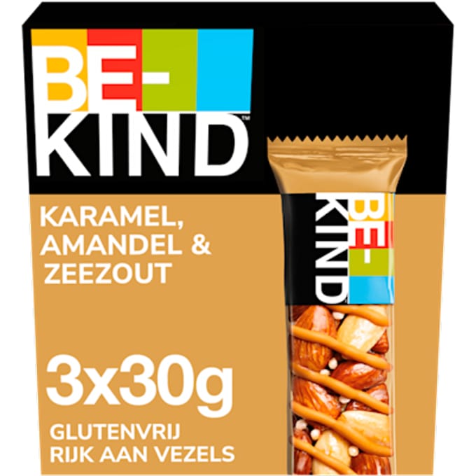 Notenrepen glutenvrij karamel amandel