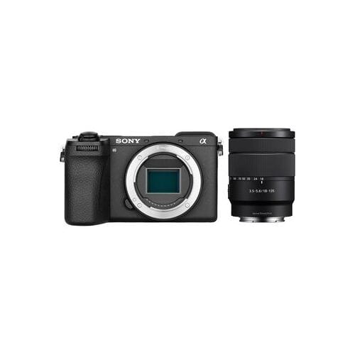 Sony A6700 + E-mount Standaardlens 18 - 135 mm Zwart