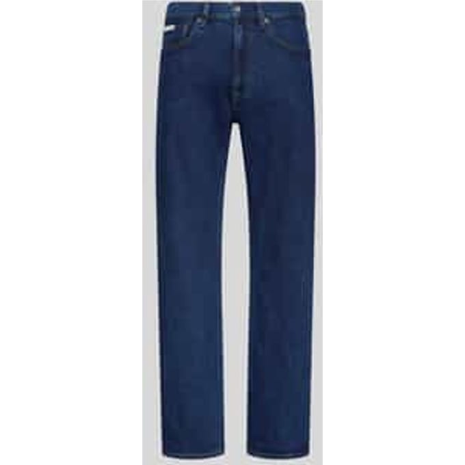straight fit jeans van puur katoen