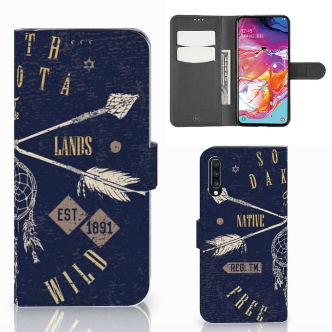 Samsung Galaxy A70 Flip Cover South Dakota
