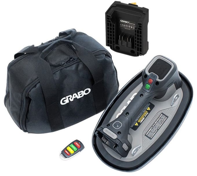 Grabo Pro Brushless in Tas met Milwaukee 18V accu aansluiting