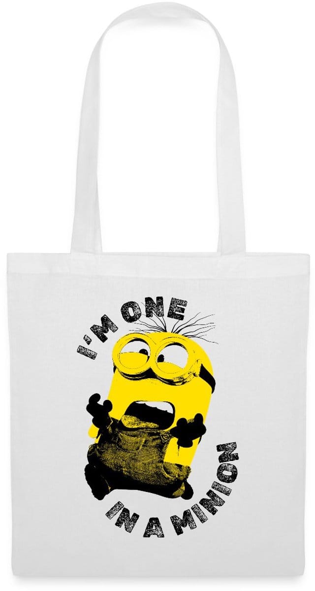 Minions I'm One In A Minion Tas Van Stof Schoudertas