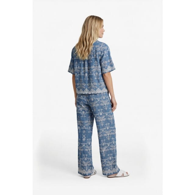 G-maxx - Maeva Blouse DenimMid Blue - Maat : L