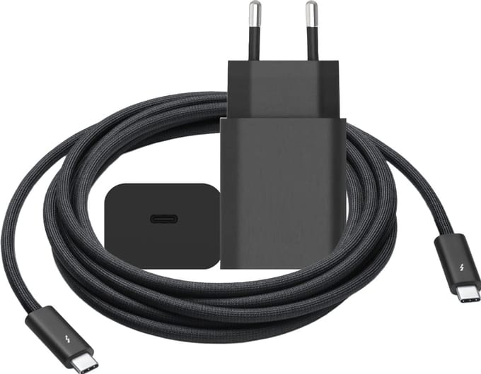20w oplader usb C - 3 meter - Usb C naar usb C - Snellader - 20w power adapter - Fast Charger