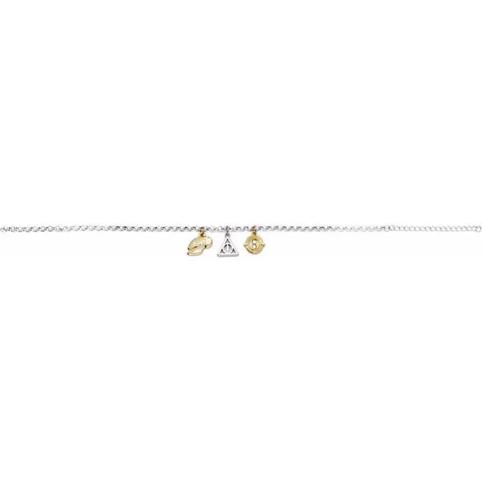 The Carat Shop - Harry Potter - bedelarmband met drie bedels